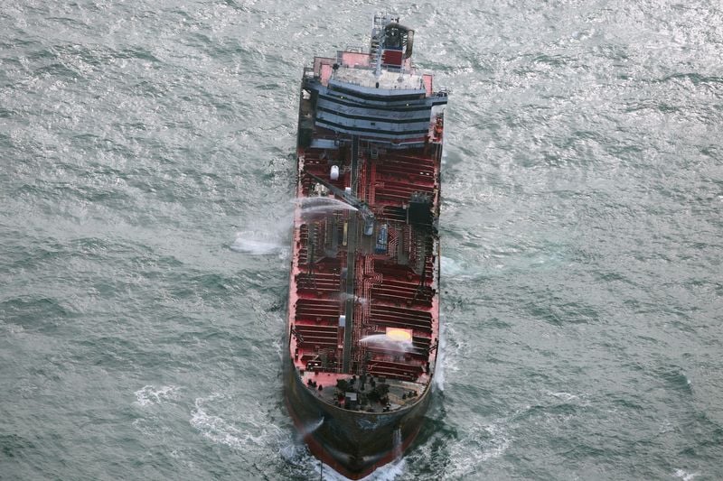 Crashed Container Ship Container ship captain arrested after UK tanker crash – ThePrint ...