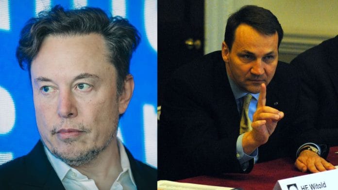 Elon Musk and Radosław Sikorski trade barbs over Starlink's role in Ukraine | Wikimedia Commons