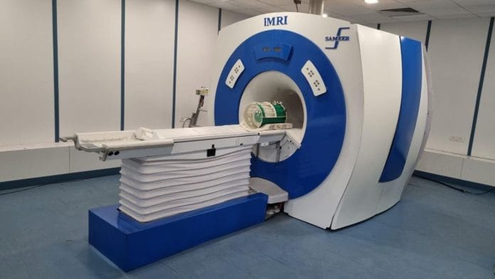 India’s first domestically developed Magnetic Resonance Imaging (MRI) machine | By special arrangement