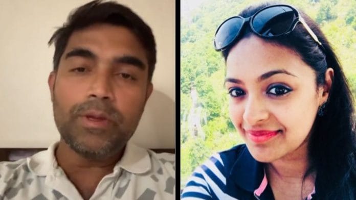 File photos of Prasanna Sankar and Dhivya Sashidhar | X