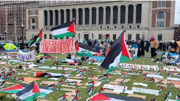 Pro-Palestinian protests at Columbia University | Wikimedia Commons