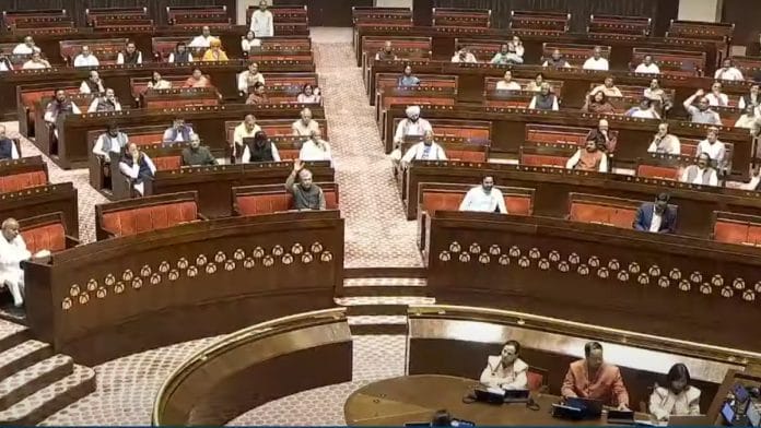 Voting on The Railways (Amendment) Bill, 2024, in Rajya Sabha, Monday | YouTube @SansadTV