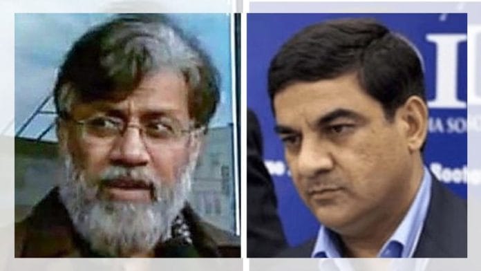 Tahawwur Rana and Sanjay Bhandari | File Photos | ANI & YouTube screengrab