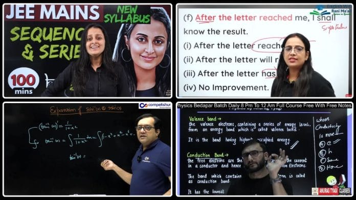 From top left; clockwise: Neha Agrawal, Rani Singh, Anurag Tyagi, and Mohit Tyagi.