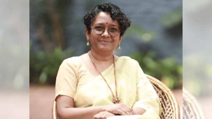 A 1990 IAS batch officer, Sarada Muraleedharan took over as 49th chief secretary of Kerala in August 2024 following the retirement of her husband and IAS cadre of the same year, V Venu | Facebook/Sarada Muraleedharan
