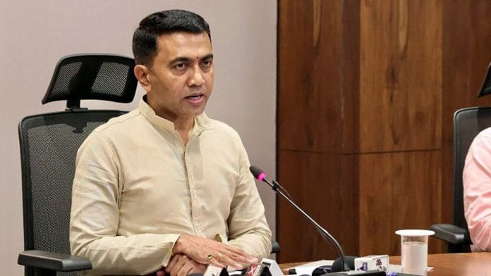 File photo: Goa Chief Minister Pramod Sawant | ANI