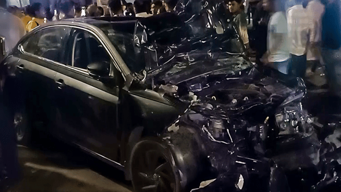 Vadodar car crash Friday