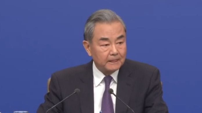 File photo: Chinese Foreign Minister Wang Yi | X @SpoxCHN_MaoNing