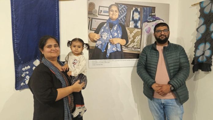 Zakiya Khatri with her husband Adil and daughter Bushra | By special arrangement