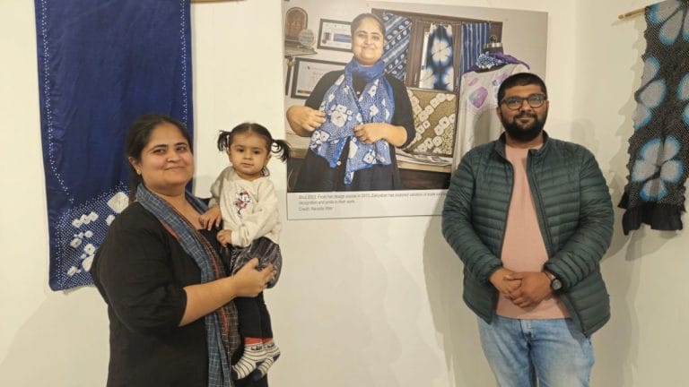 Men get all the credit for bandhani. Zakiya Khatri is on a mission to change that