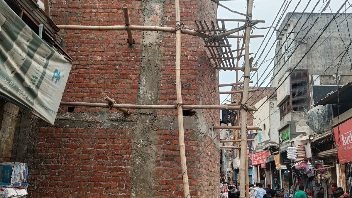 Heritage site named Chakki ka Paat, being restored under the Sambhal redevelopment plan | Photo: Krishan Murari, ThePrint