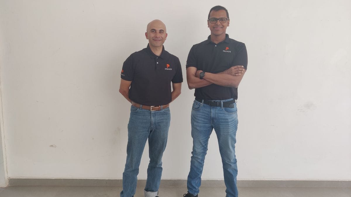 Pranos' founders Roshan George and Shaurya Kaushal | Soumya Pillai, ThePrint