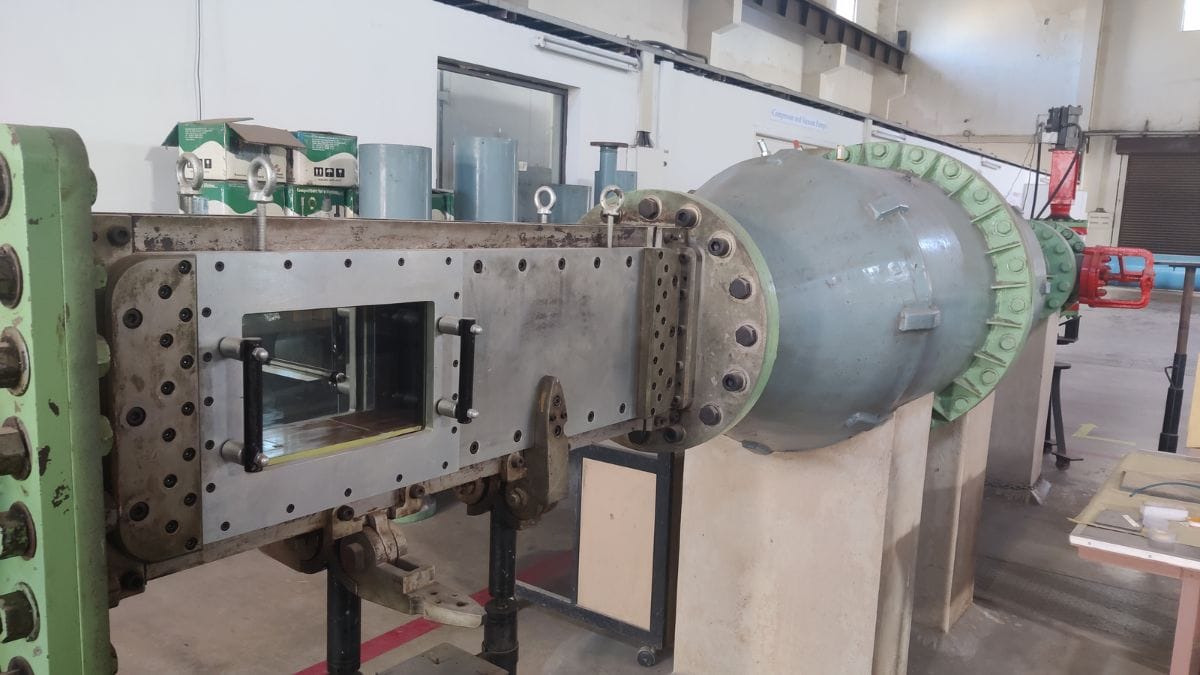 Model at Roddam Narasimha lab | Soumya Pillai, ThePrint