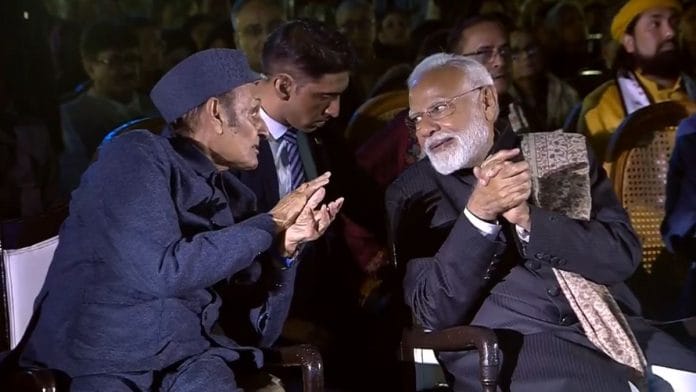 PM Modi at the 2025 Jahan-e-Khusrau festival in Delhi, where he spoke about the Sufi tradition as a force of unity in diversity | Screengrab via X/@narendramodi