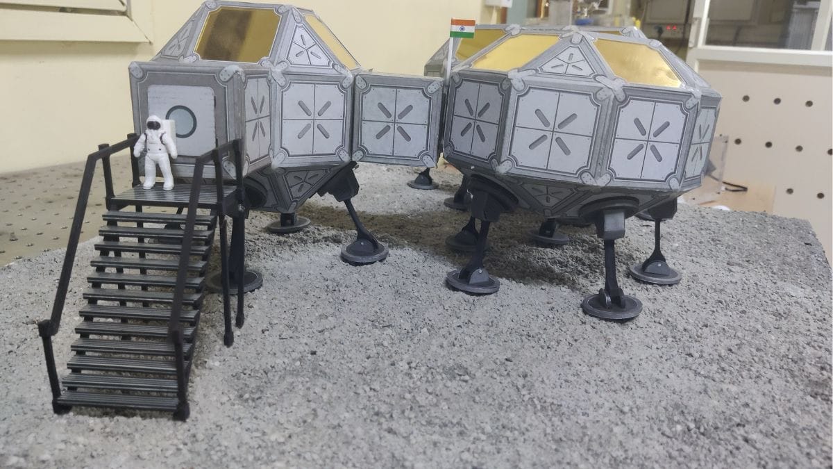 Bhartiya Extraterrestrial Expandable Modular Habitat, or BHEEM, is a futuristic abode engineered for work—and stay—in space for extended periods