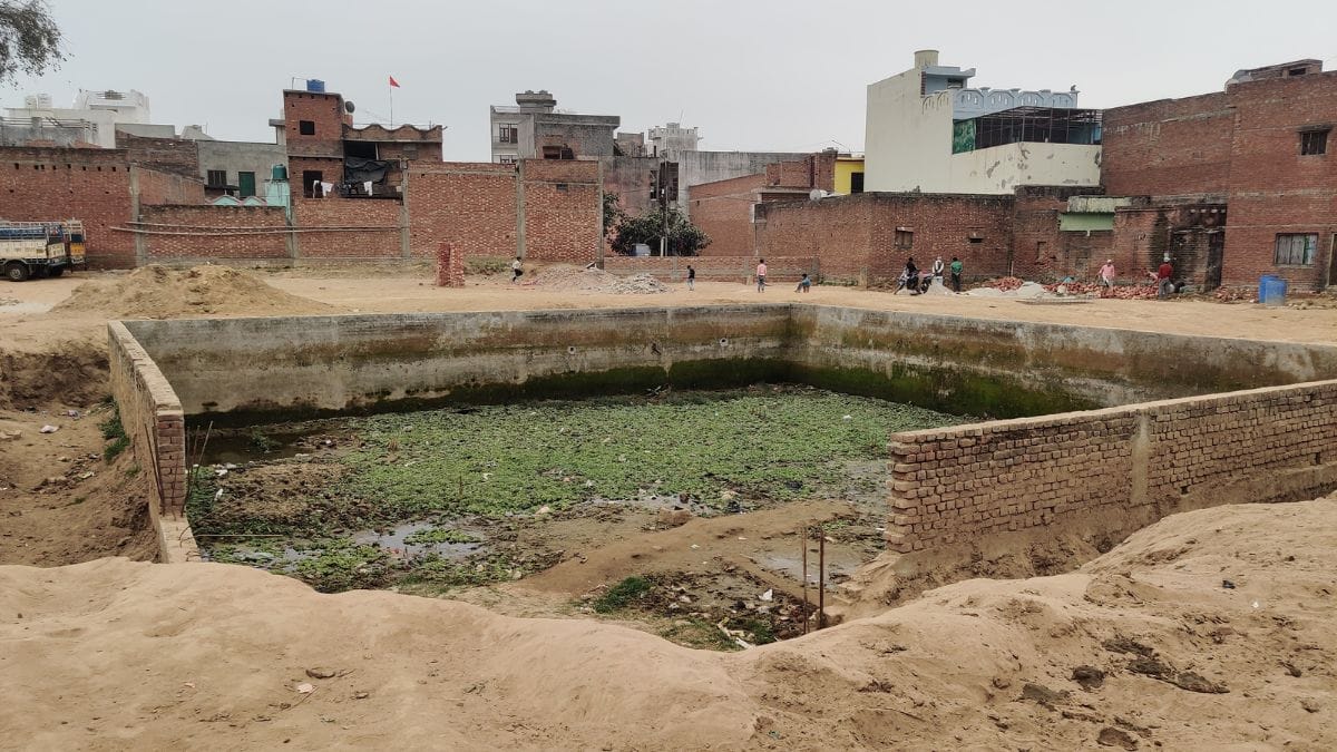 According to the local administration, the city has 19 historical koops (wells) and 68 tirths (pilgrimage sites) — mostly affected by encroachment. Yamghant Tirtha is among them | Photo: Krishan Murari/ThePrint