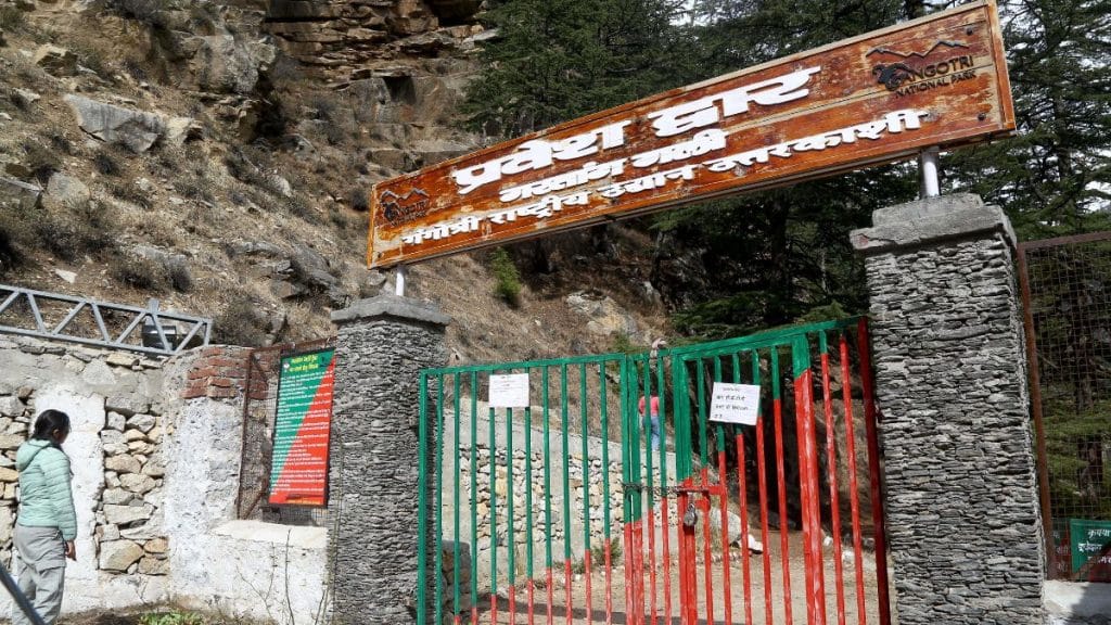 The entry gate to Gartang Gali | Suraj Singh Bisht | ThePrint
