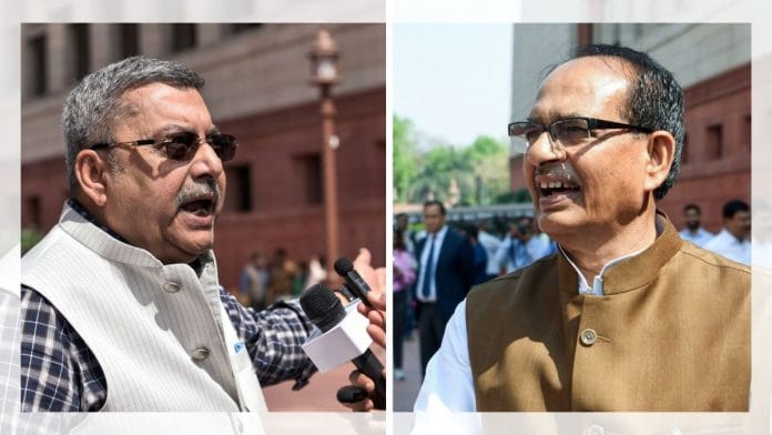 TMC MP Kalyan Banerjee and Union minister Shivraj Singh Chouhan | ANI