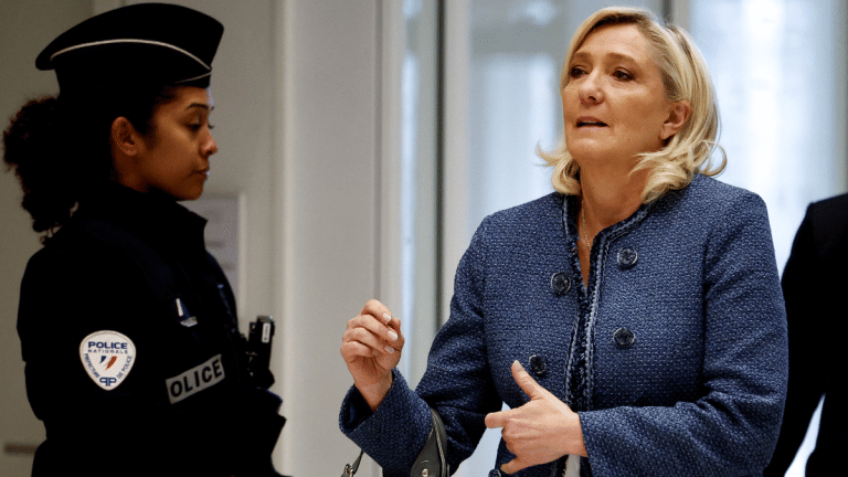 French court convicts National Rally chief Le Pen of EU fund misuse, raising 2027 election ban threat