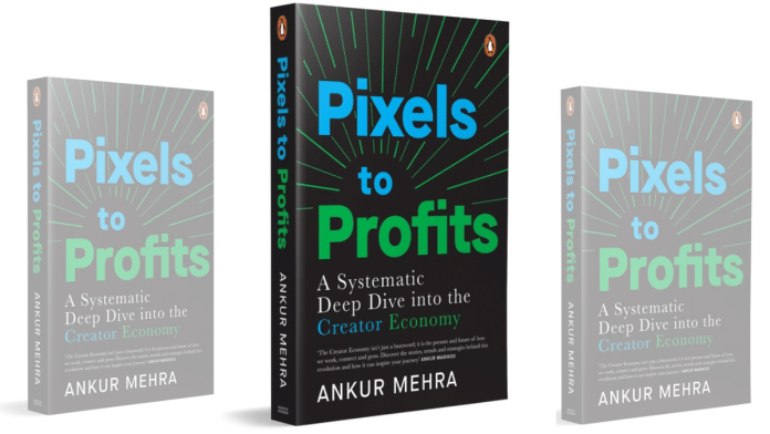 Book cover of 'Pixels to Profit' by Ankur Mehra | Penguin