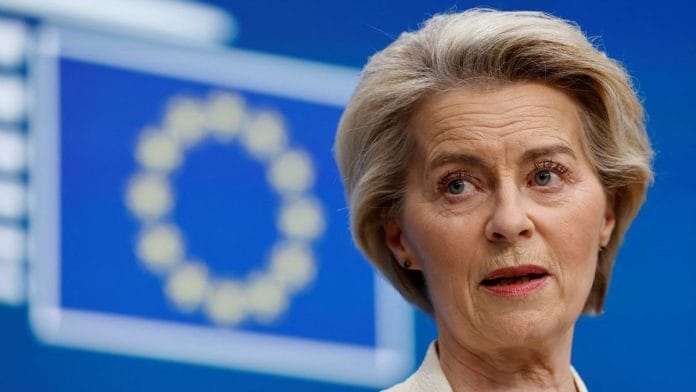 File photo of European Commission President Ursula von der Leyen | Photo: REUTERS/Stephanie Lecocq
