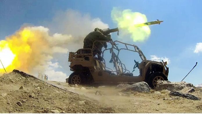 Representational image: File photo of a training exercise of Anti-Tank Guided Missile (ATGM) firing | ANI