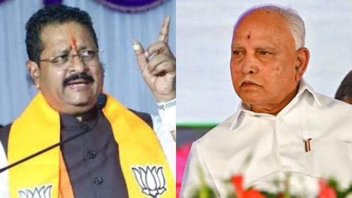 File photos of BS Yediyurappa and BP Yatnal | Commons/ANI