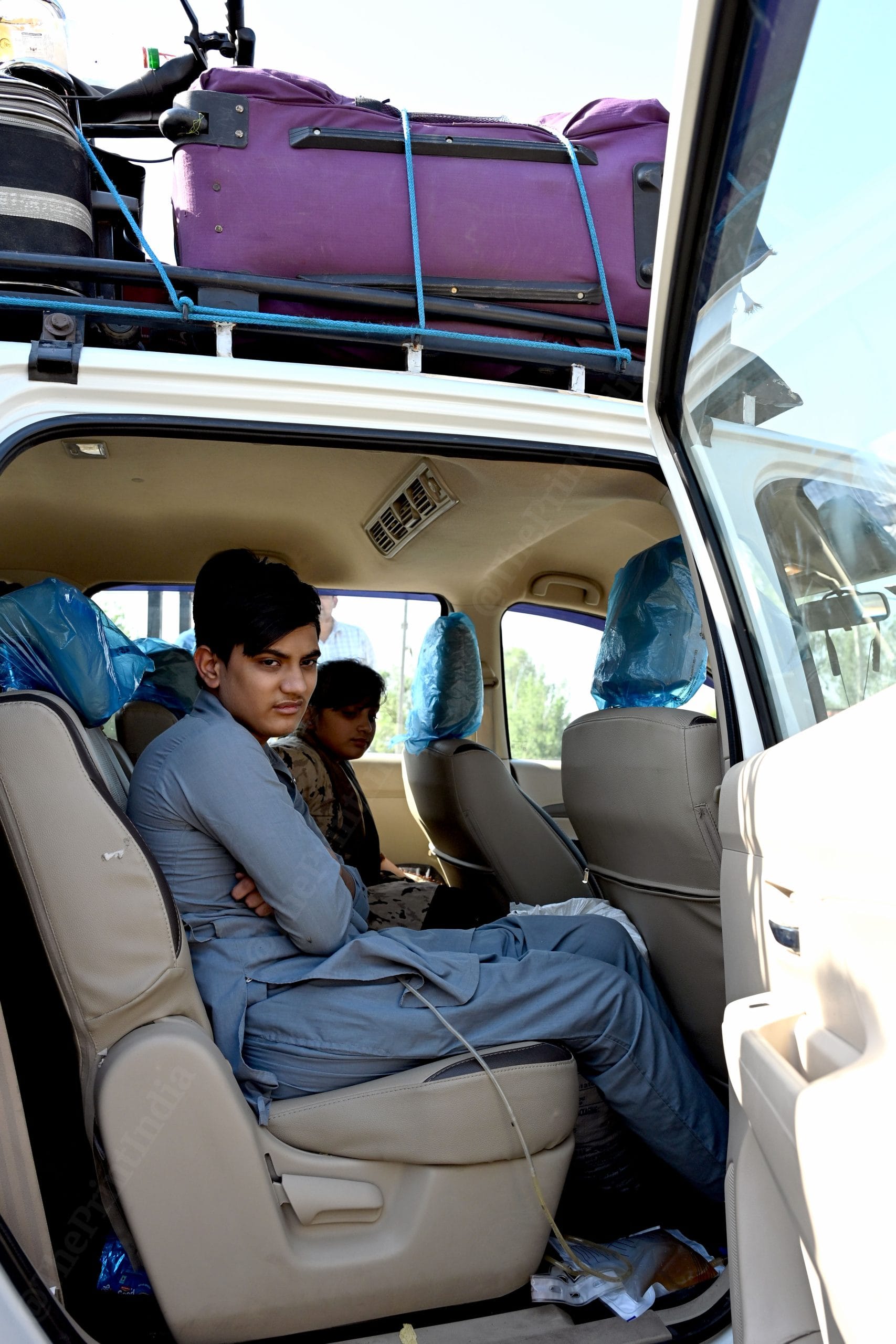 Mohammad Ayan, 17, a Pakistani national who came to India to seek treatment for his accidental paralysis, is now leaving without his mother | Photo: Suraj Singh Bisht, ThePrint
