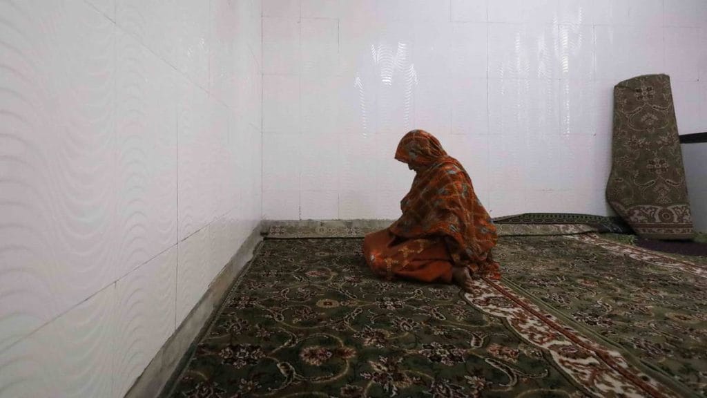 Woman's section at Green Park masjid