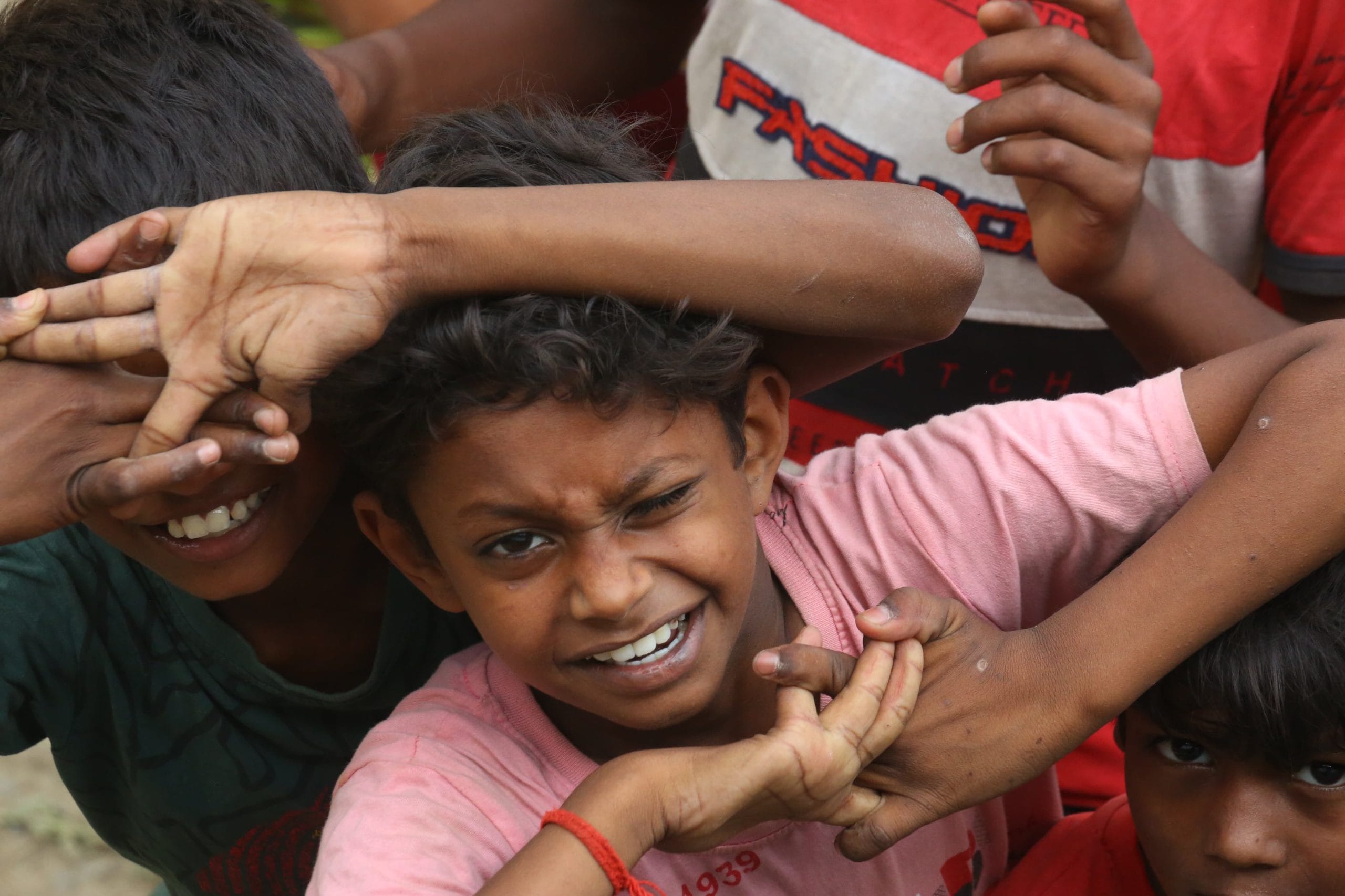Kids having fun at the relief camp | Praveen Jain | ThePrint