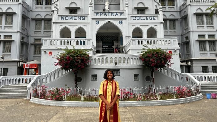Maithily Mrinalini, first woman president of Patna University Students Union