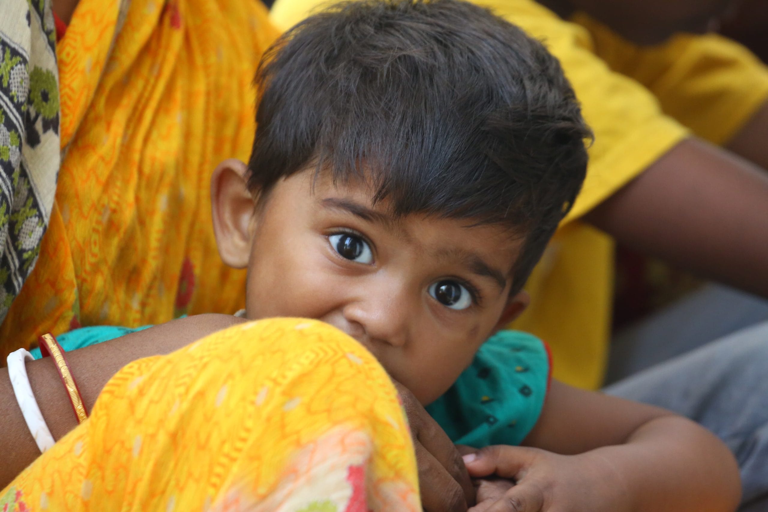 Classrooms of Parlalpur High School have been turned into sleeping areas, with arrangements for clothes, food and medicine | Praveen Jain | ThePrint