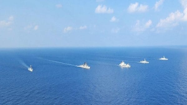 Naval ships of India, Russia participating in Exercise Indra set sail