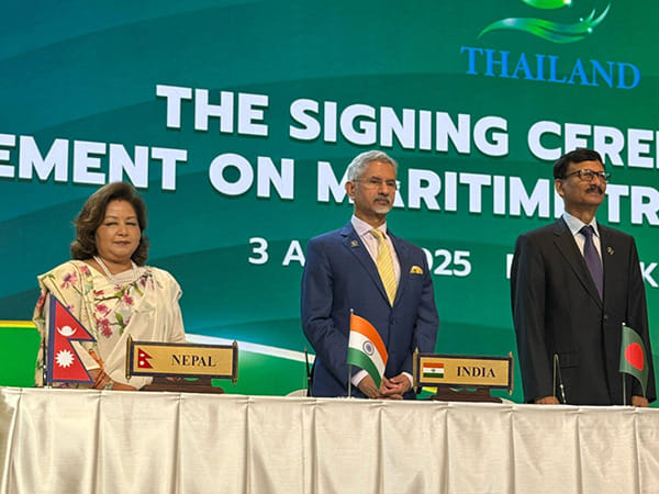 BIMSTEC Summit: Nepal Foreign Affairs Minister, member countries sign Agreement on Maritime Transport Cooperation