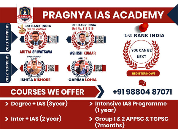 Pragnya IAS Academy: The Best Option for Degree with IAS Coaching in Hyderabad