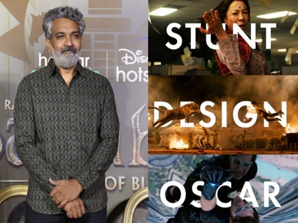 SS Rajamouli elated at RRR's mention in Oscar's new Stunt Design category announcement poster  