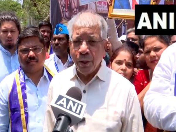 VBA Chief Prakash Ambedkar leads protest against Censor Board asking for cuts in 'Phule' movie 