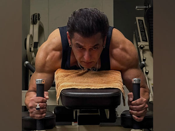 Salman Khan sweats it out, shares pictures from his power-packed gym session