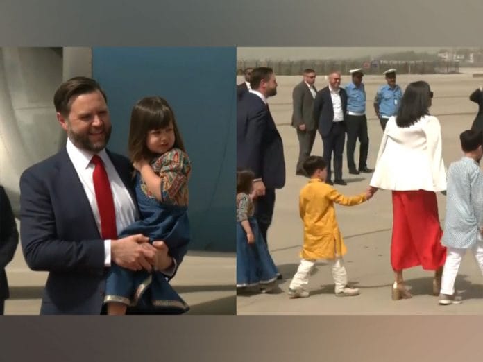 Kurta Pyjamas and Anarkali - JD Vance's children sport ethnic wear as they land in India