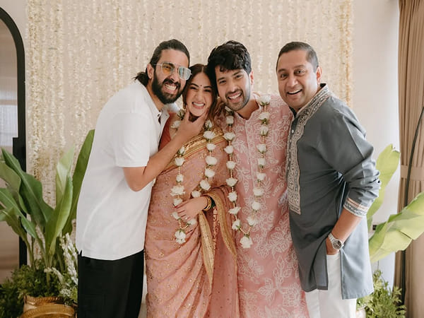 Check out Armaan Malik, Aashna Shroff's unseen wedding pics, featuring brother Amaal Malik