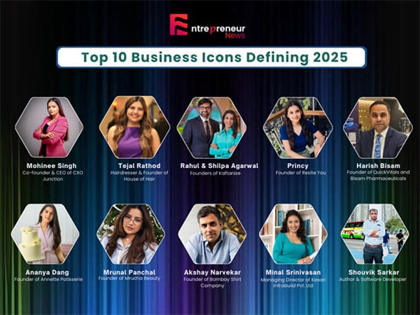 Entrepreneur News April-June 2025 Digital Edition Features India's Top 10 Business Icons of 2025