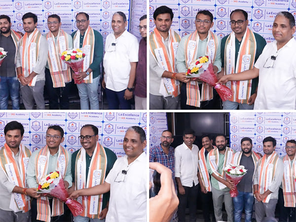 La Excellence IAS Academy Celebrates Stellar Performance with 78+ Rankers in UPSC 2024