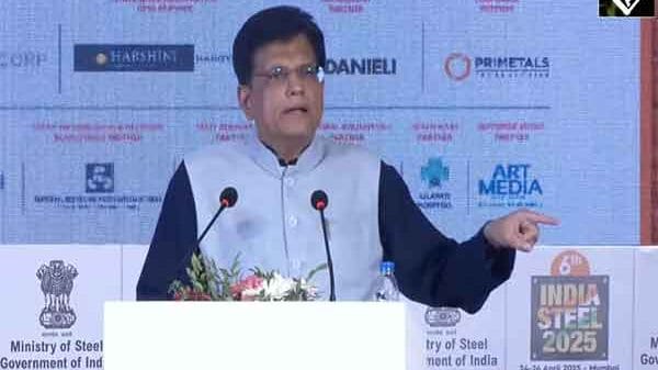 Indian steel makers should prefer domestic suppliers over imports for long term gains: Piyush Goyal