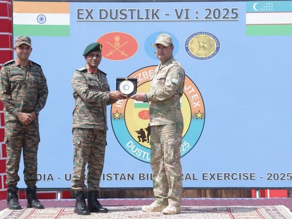 India-Uzbekistan conclude 6th edition of joint military exercise Dustlik 2025 in Pune