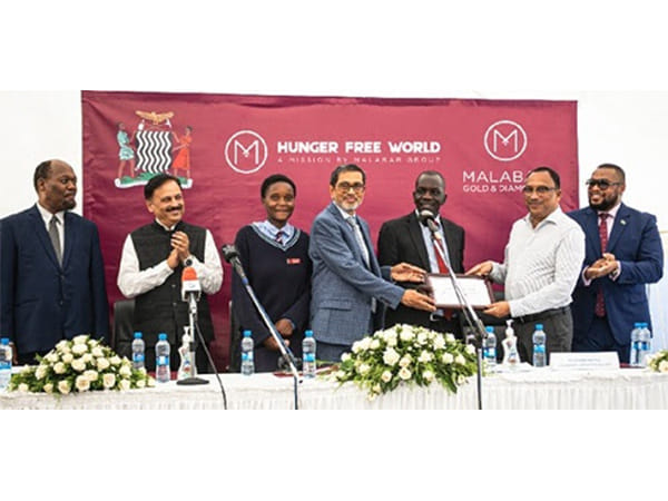Malabar Group Expands 'Hunger Free World' Project in Zambia, Providing Nutritious Meals to 10,000 Children
