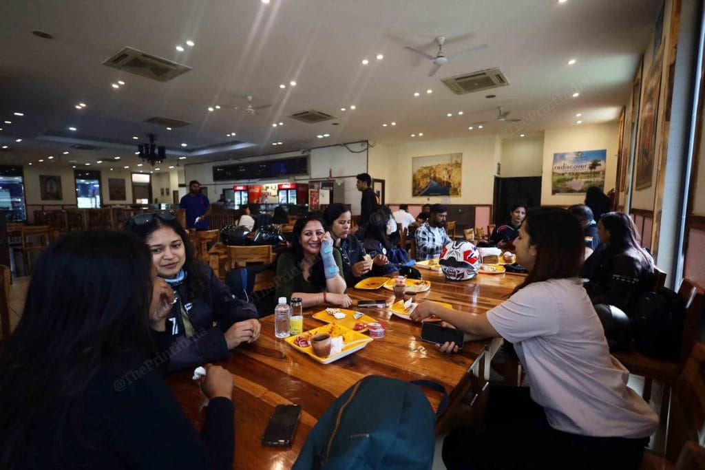 Women bikers in India