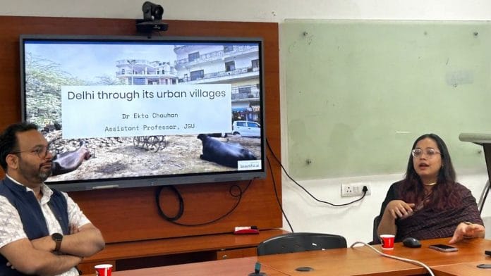 Delhi urban villages talk