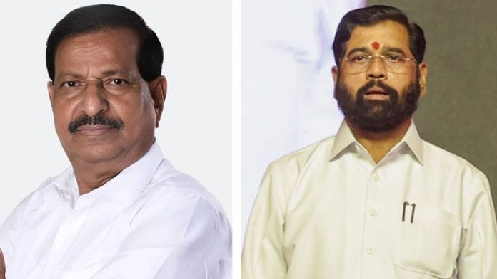 Ganesh Naik and Eknath Shinde | Facebook and Wikimedia Commons