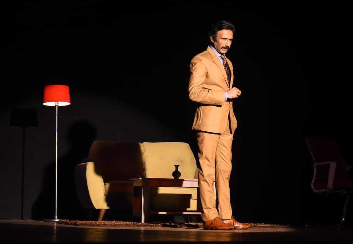 Mohammad Ali Baig as Kunal in a scene from the play | Qadir Ali Baig Theatre Foundation, Mohd Ilyas 