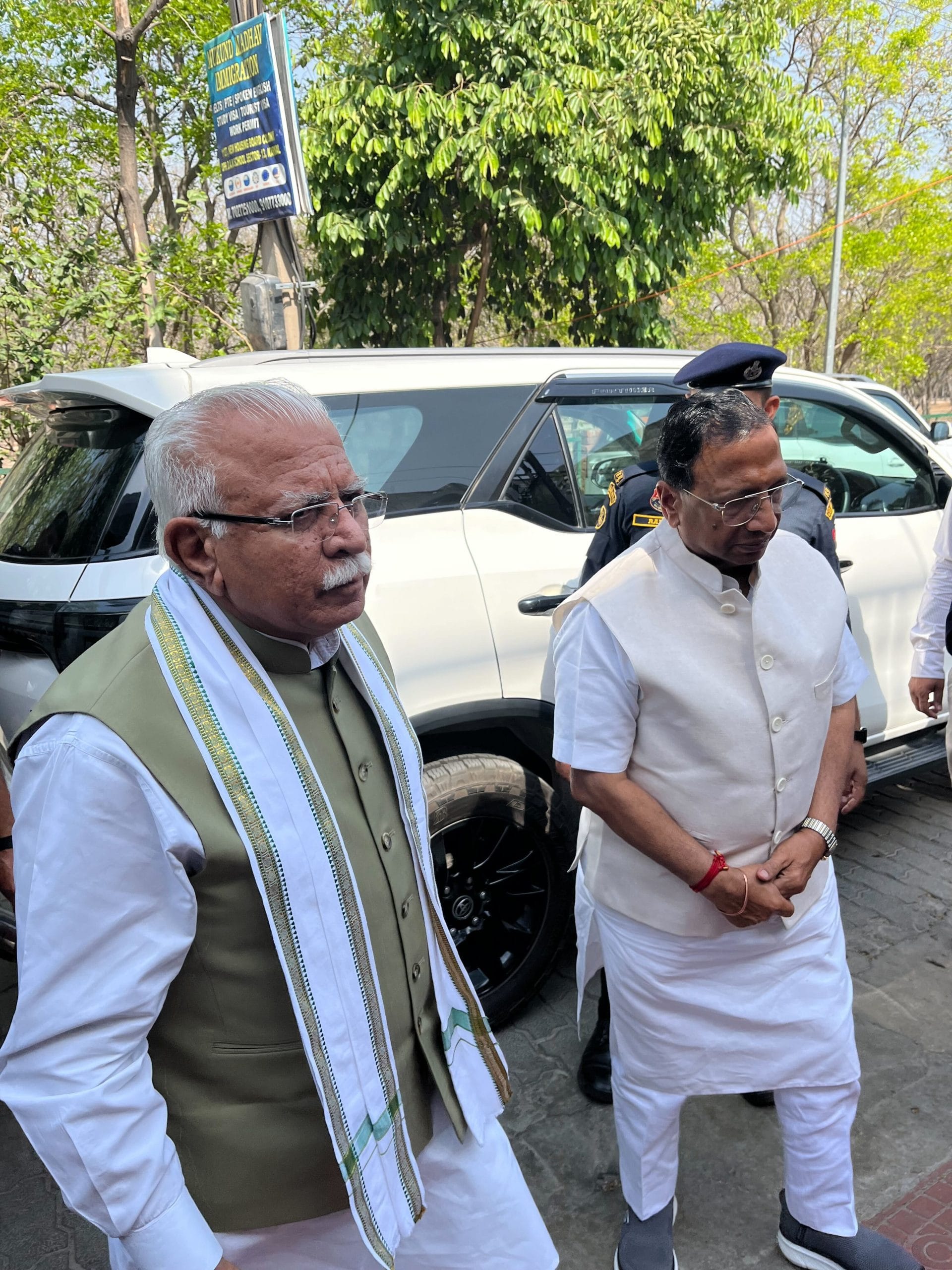 Union minister Manohar Lal Khattar